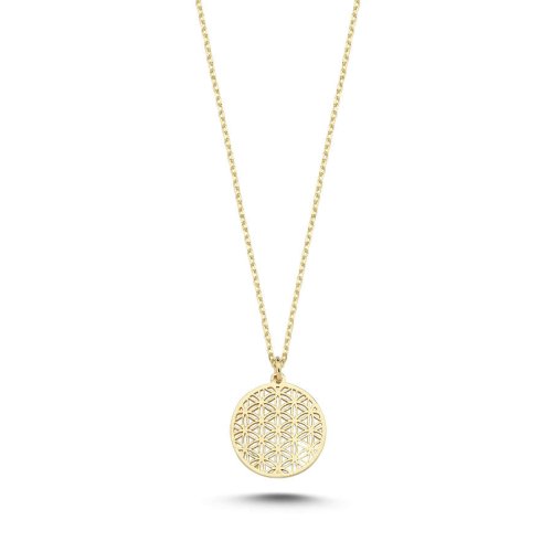 CNG Jewels - Flower of Life Gold Necklace