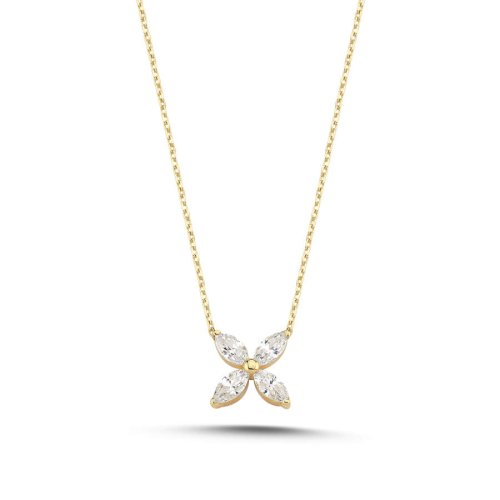 CNG Jewels - Marquise Gold Necklace