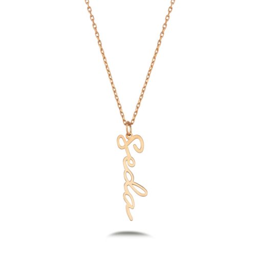 CNG Jewels - Silver Personalized Handwritten Name Necklace