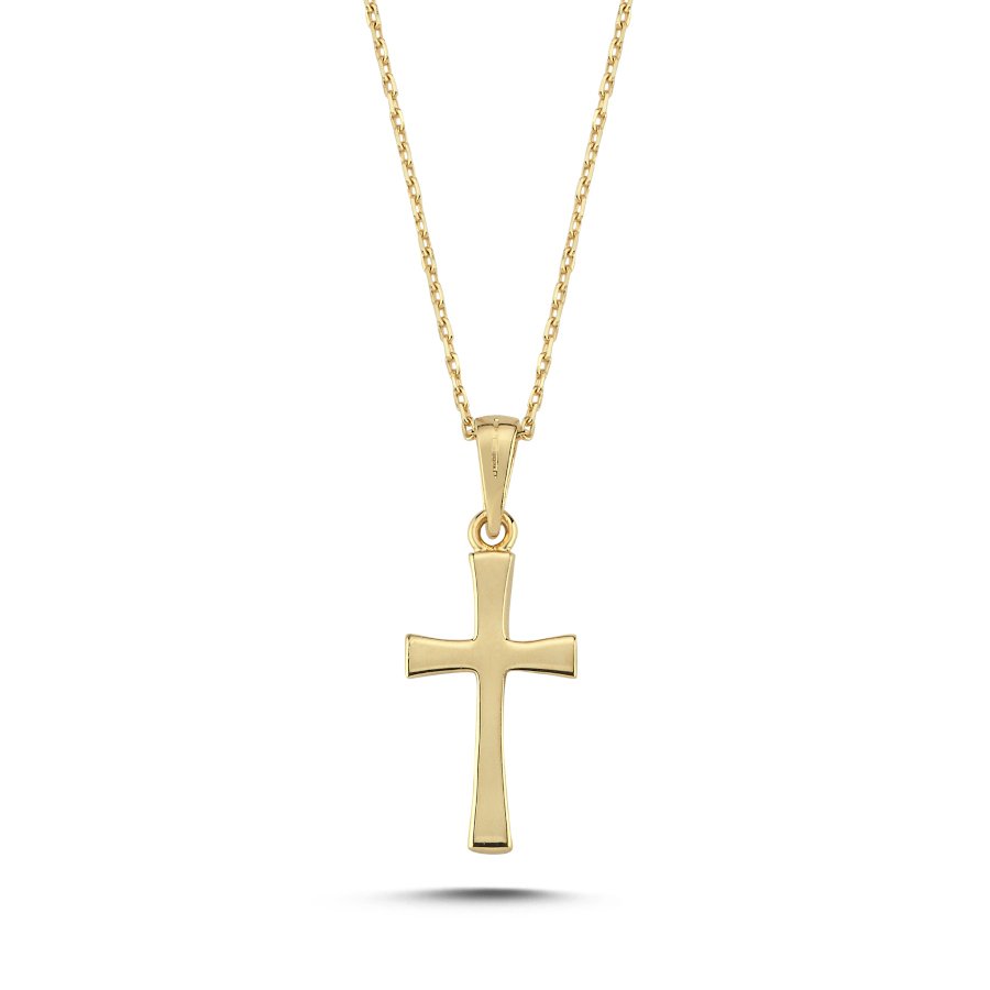 14 Ayar Altın Haç Kolye - CNG Jewels
