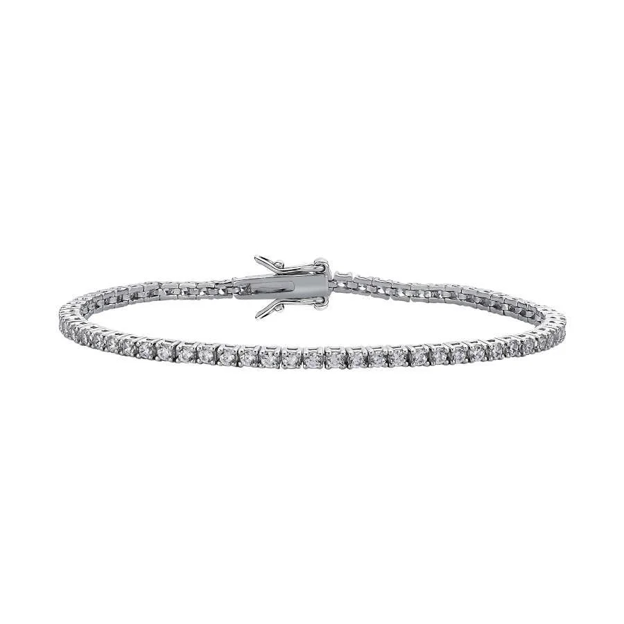 2mm Waterway Silver Bracelet - 2