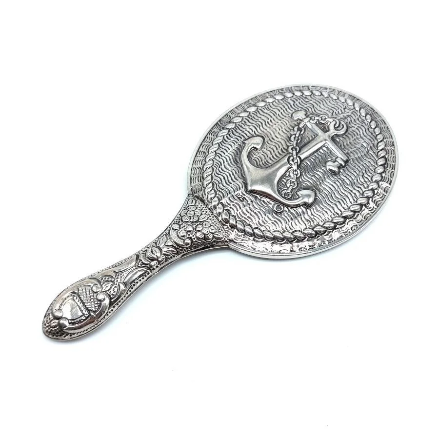 Anchor Silver Hand Mirror No 3