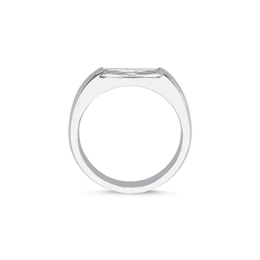 Baguette Silver Women's Ring - CNG Jewels (1)