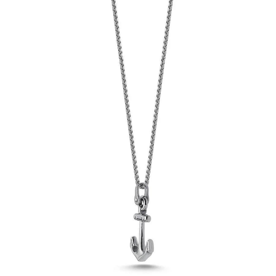 Çelik Çapa Erkek Kolye - 2