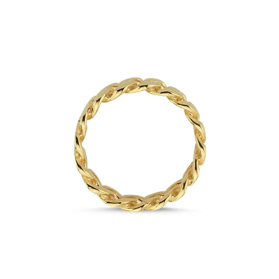 Chain Model Gold Ring