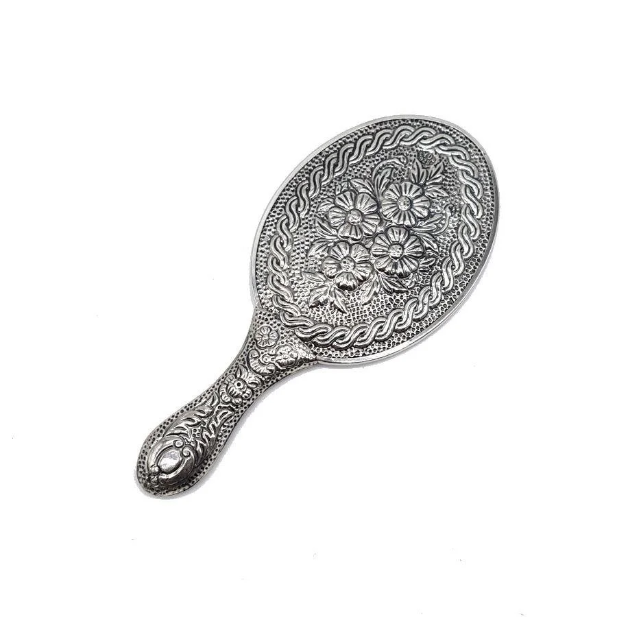 Daisy Silver Hand Mirror No 1