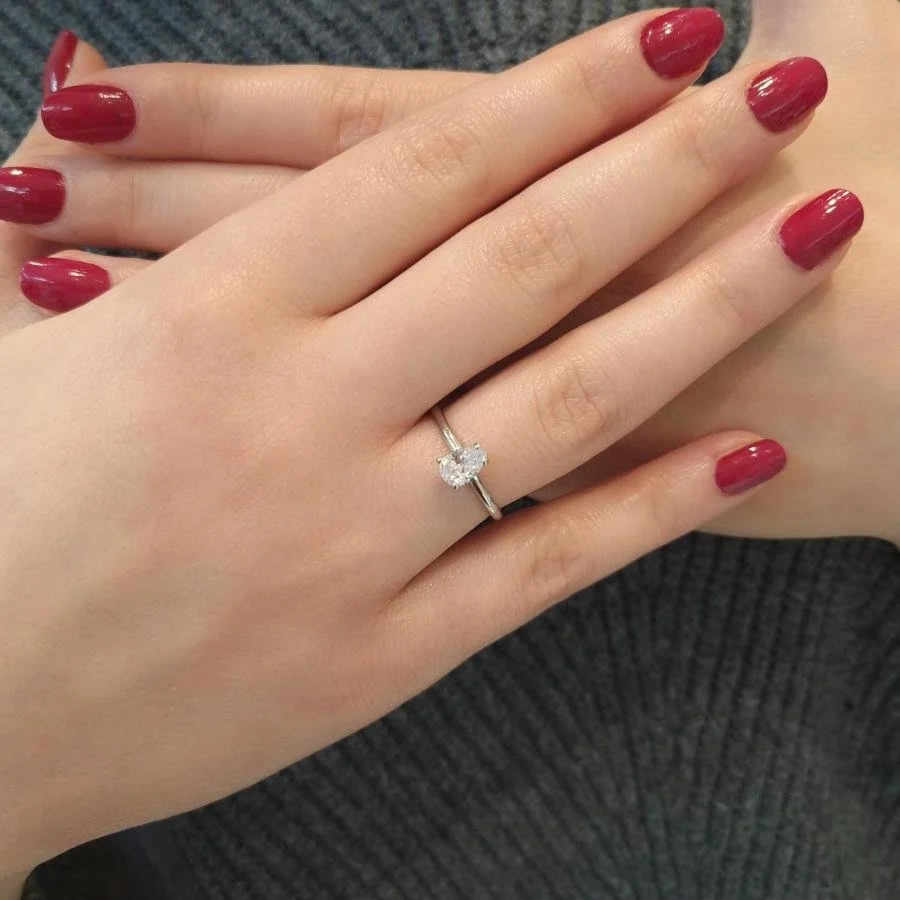 Damla Tektaş Gümüş Kadın Yüzük - 2