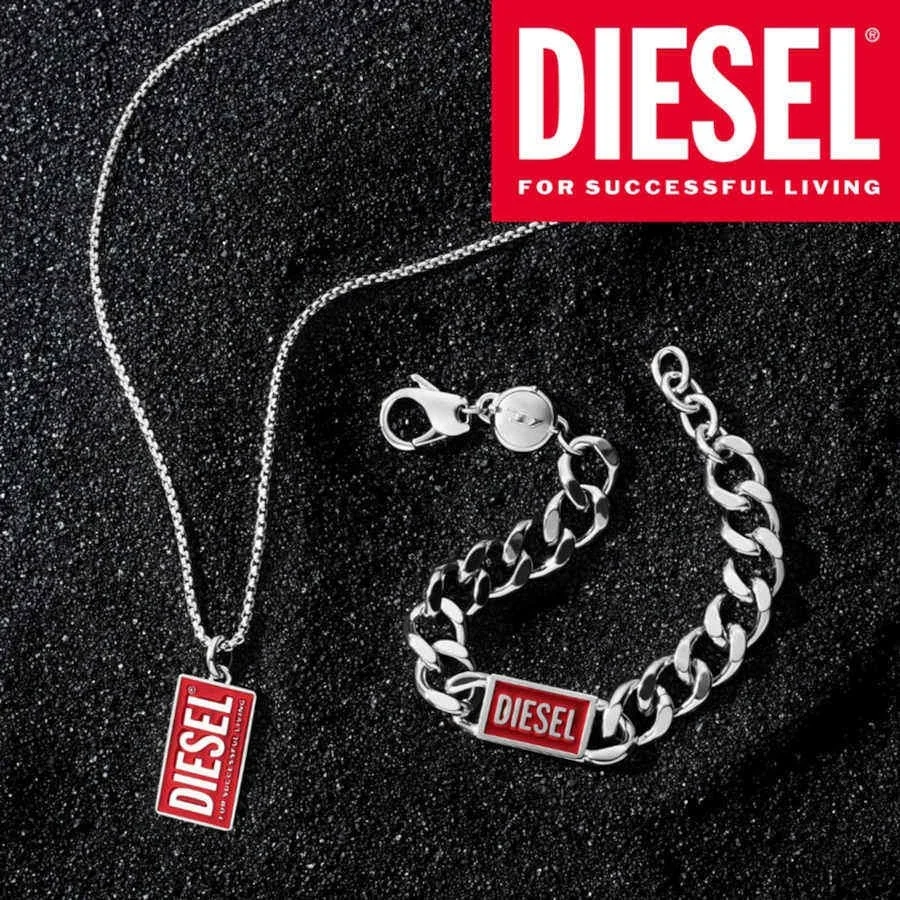 Diesel DJDX1368-040 Erkek Kolye