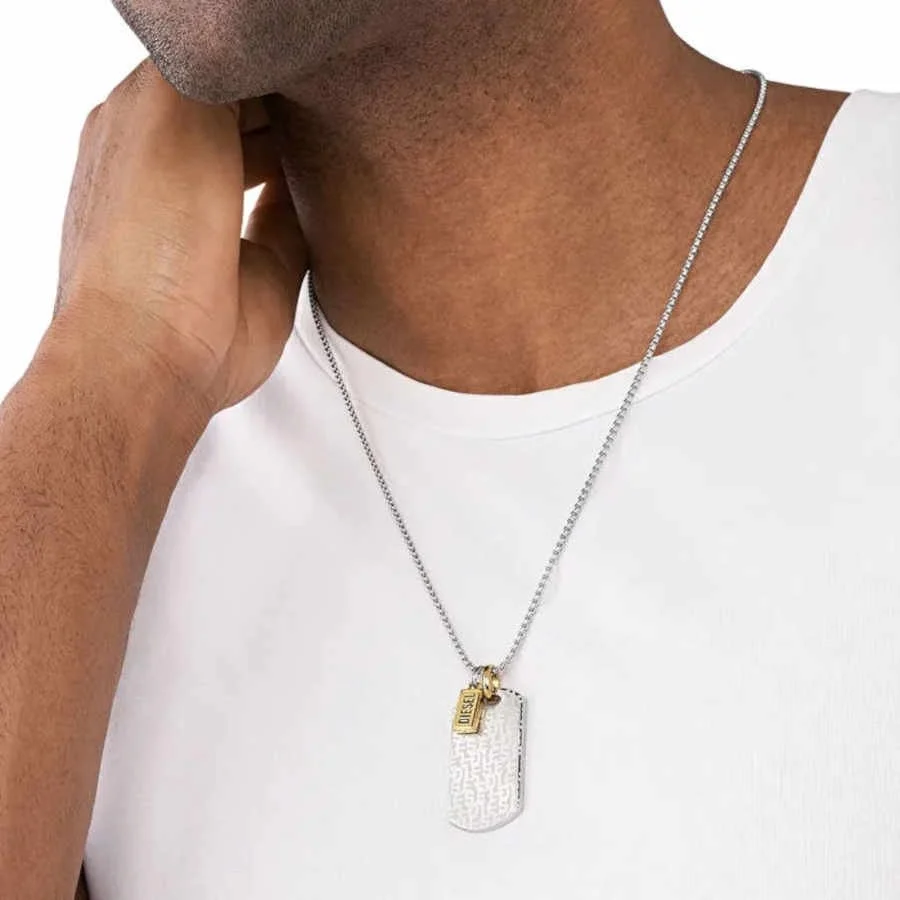 Diesel DJDX1431-931 Erkek Kolye - 2