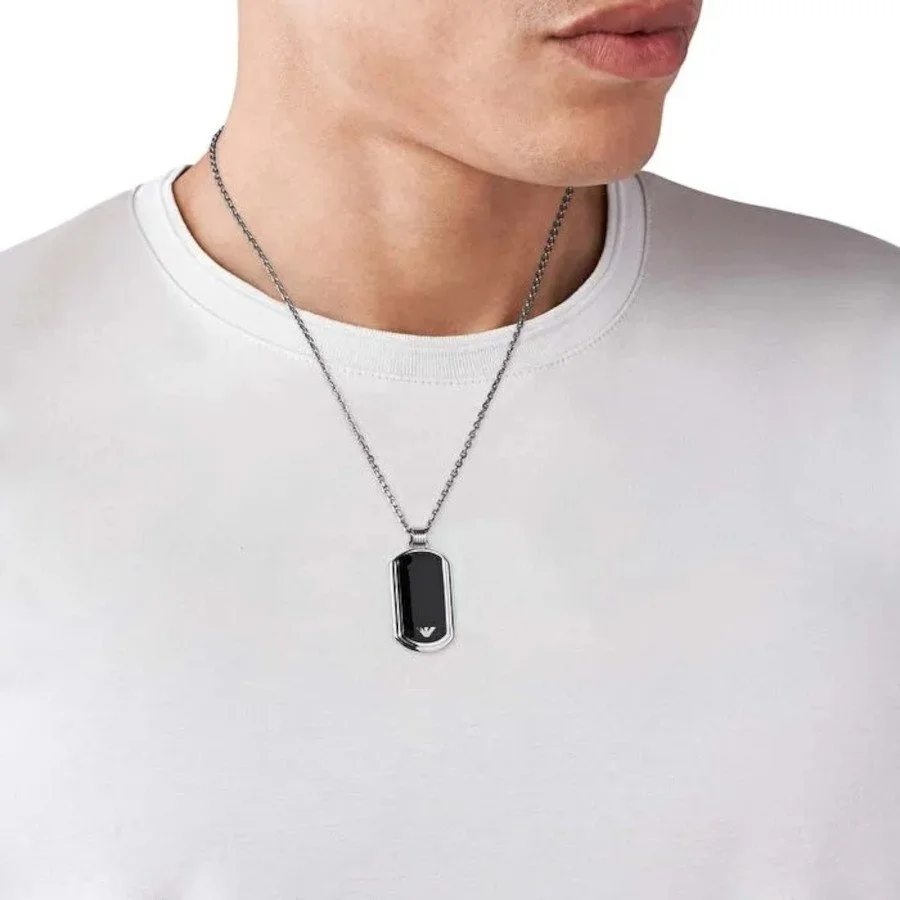 Emporio Armani AJEGS1726-040 Erkek Kolye - 3