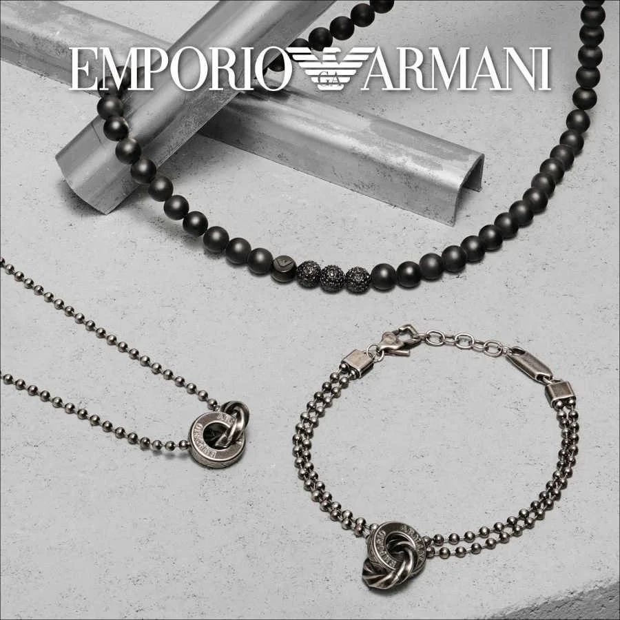 Emporio Armani AJEGS3027-040 Erkek Kolye