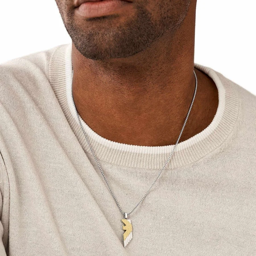 Emporio Armani AJEGS3073-040 Erkek Kolye - 3