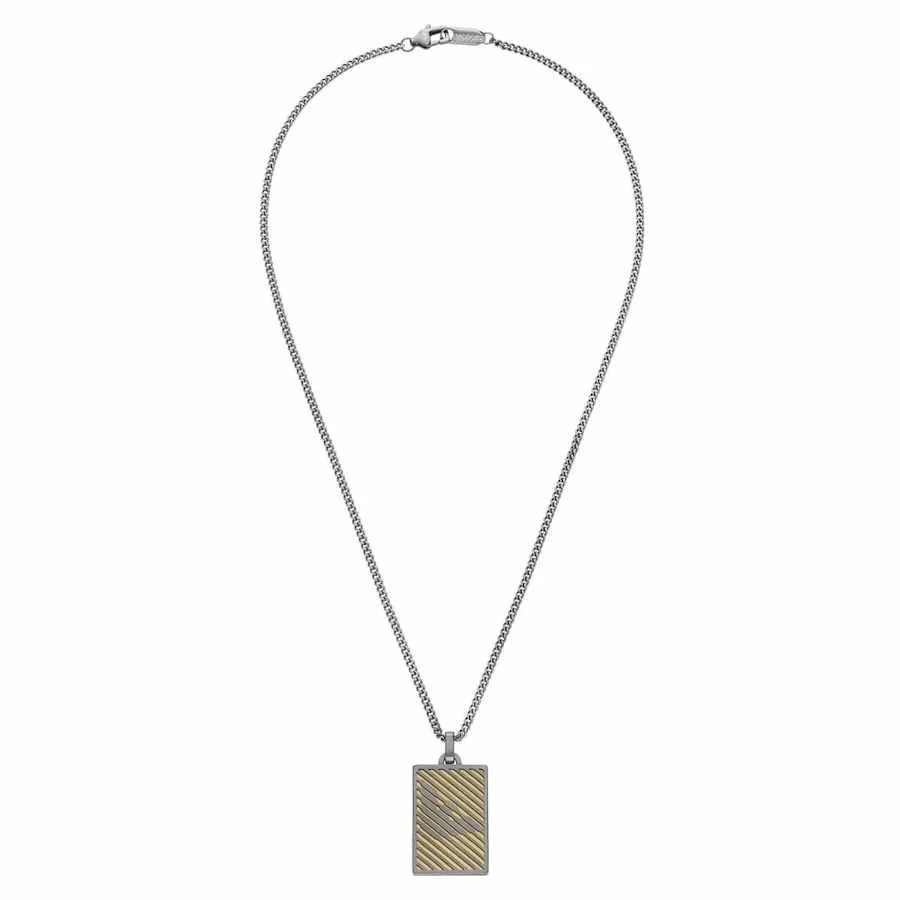 Emporio Armani AJEGS3239-060 Erkek Kolye - 2