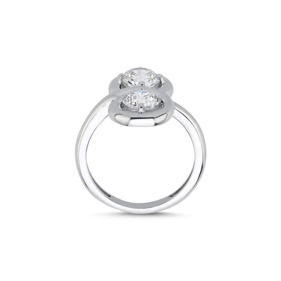 Endless Love Silver Women's Ring - 3