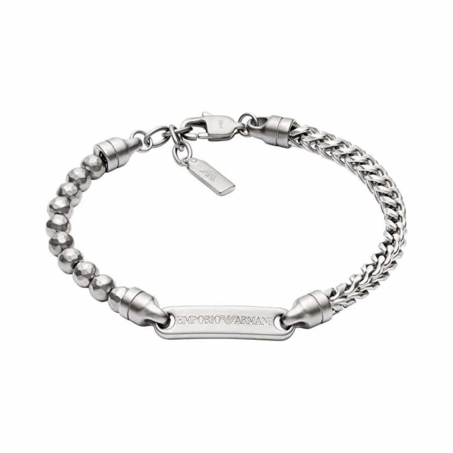 Emporio Armani AJEGS3181-040 Erkek Bileklik - EMPORIO ARMANI