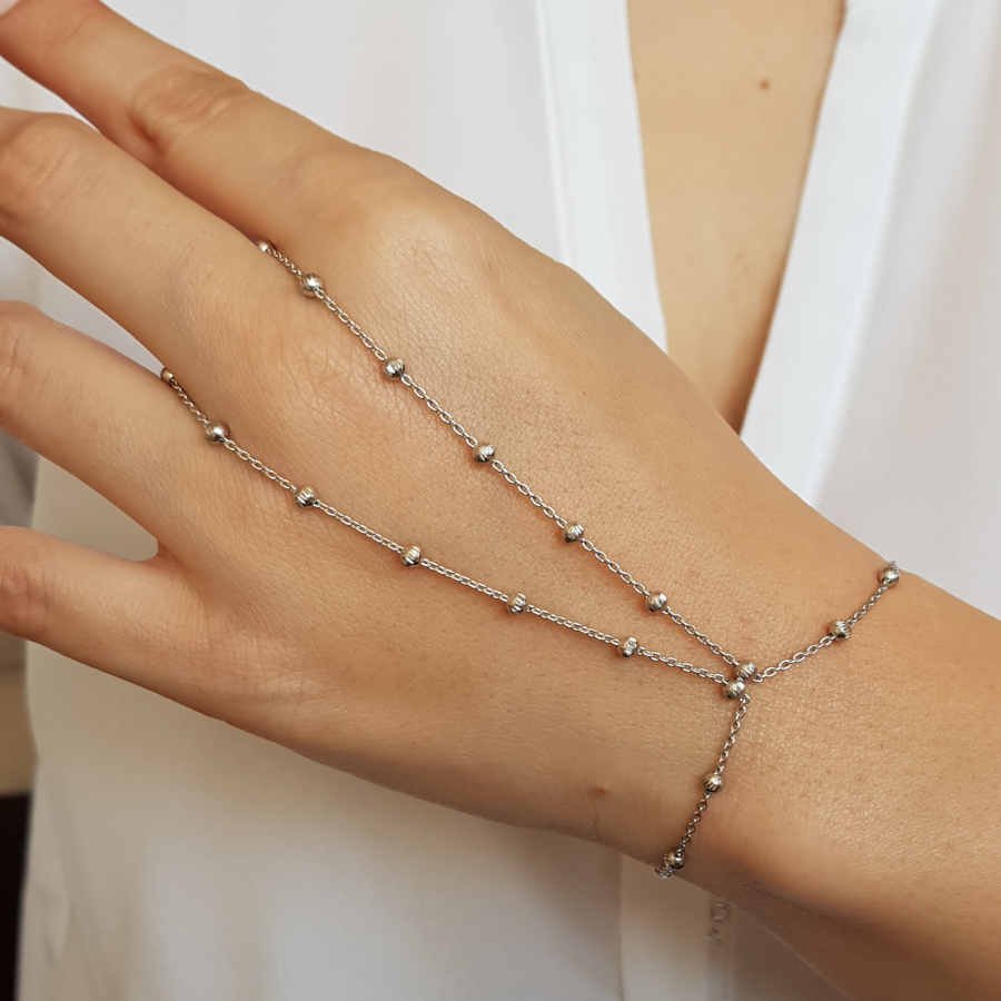 Esfera Zincir Gümüş Şahmeran Bileklik - CNG Jewels