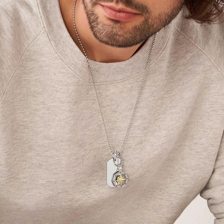 Fossil JF04208-998 Men's Necklace - 2