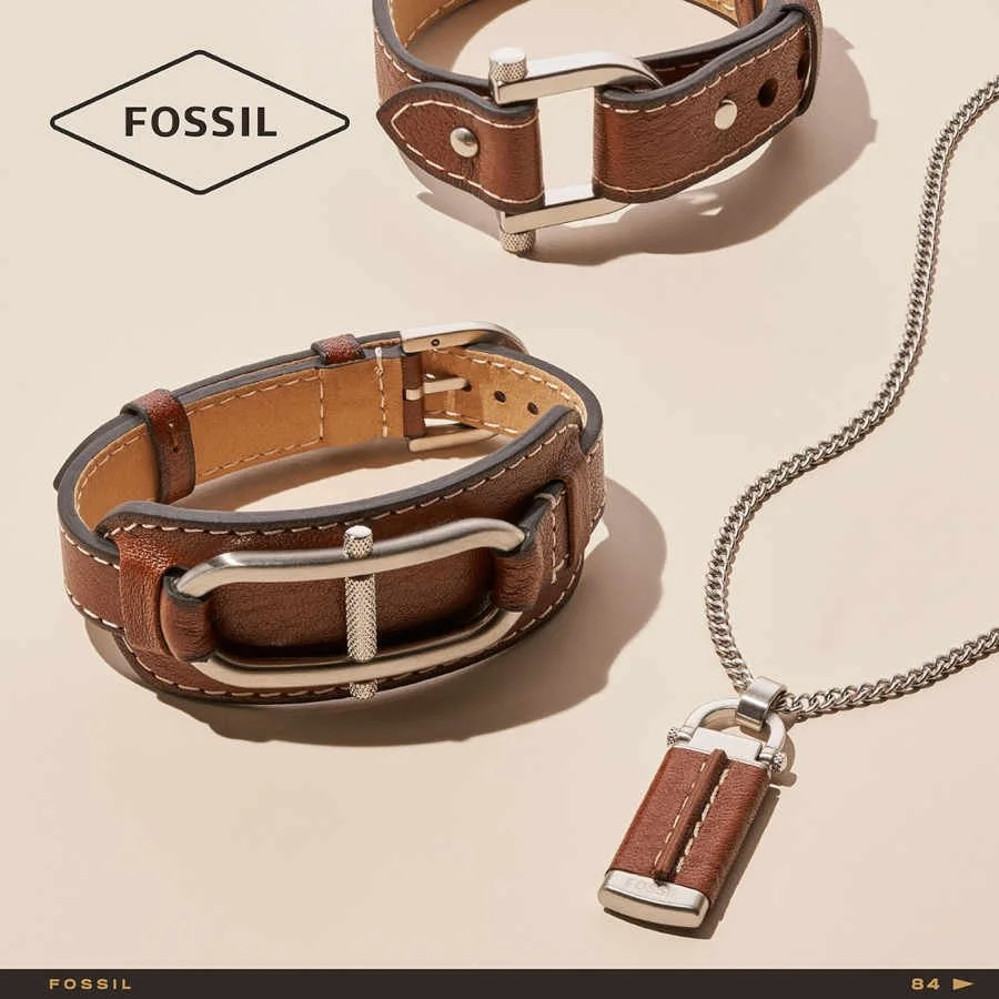 Fossil JF04399-040 Erkek Kolye