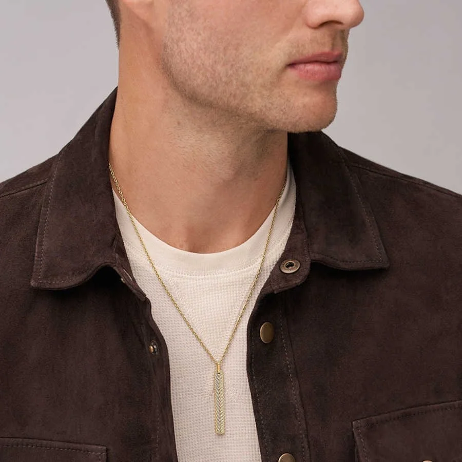 Fossil JF04609-710 Erkek Kolye - 4