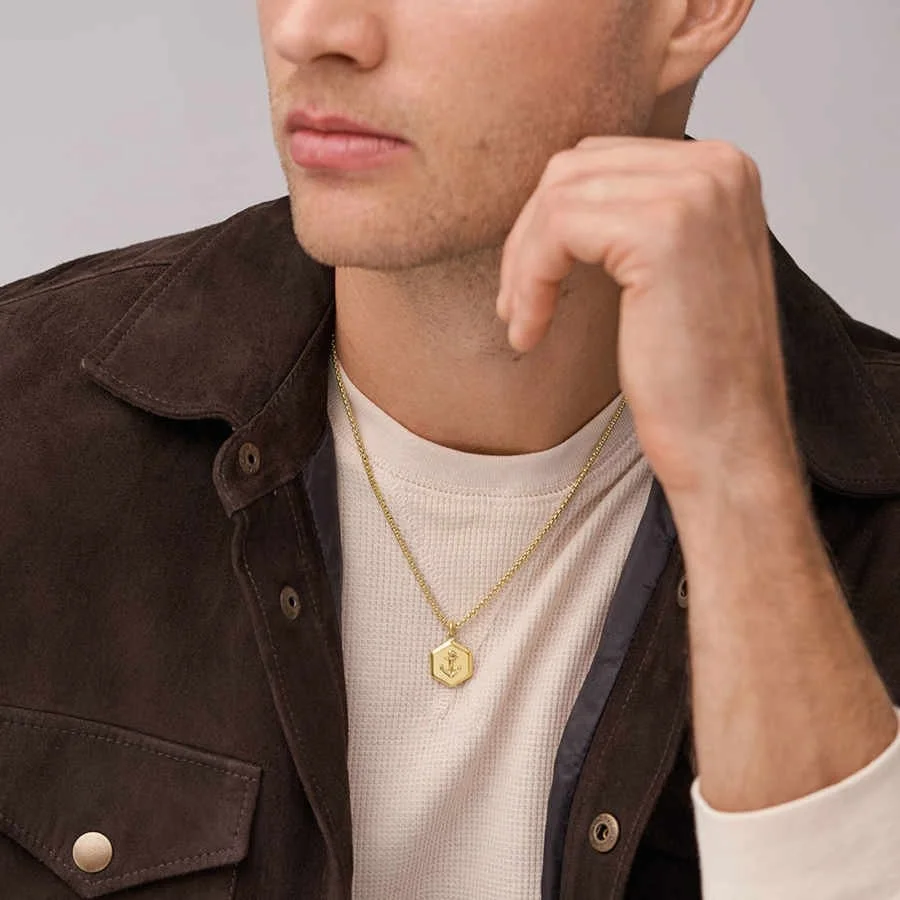 Fossil JF04617-710 Erkek Kolye - 4