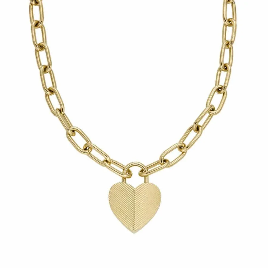 Fossil JF04656-710 Heart Women's Necklace - 2