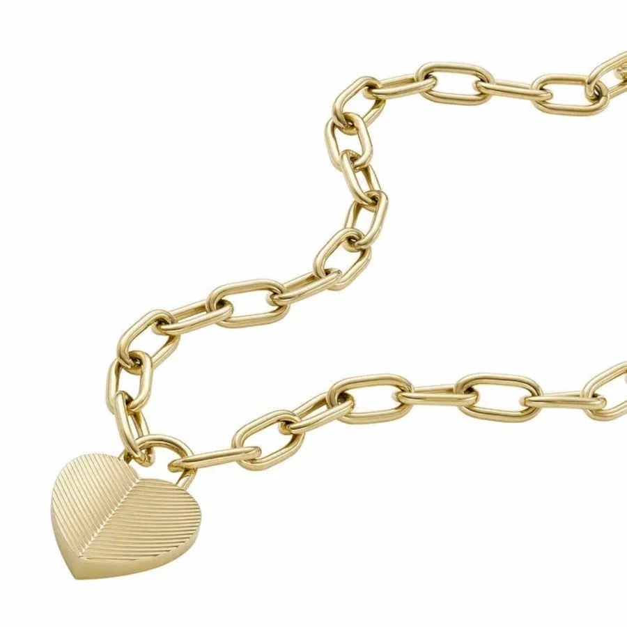  Fossil JF04656-710 Heart Women's Necklace