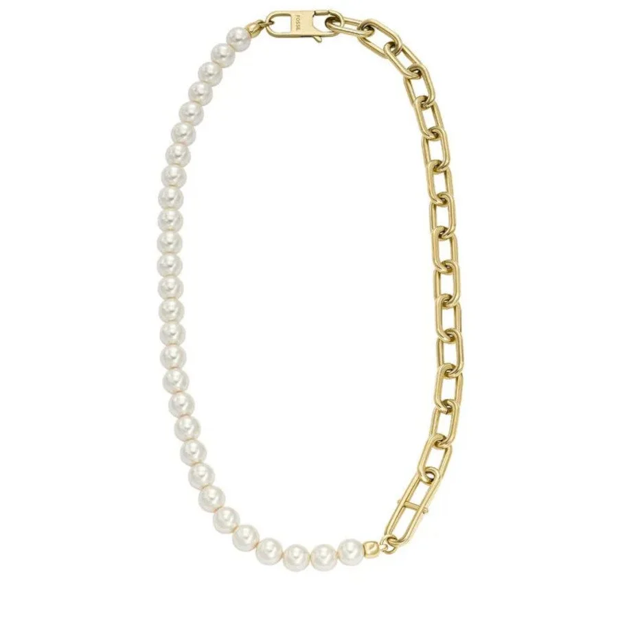 Fossil JF04727-710 Kadın İnci Kolye - 2