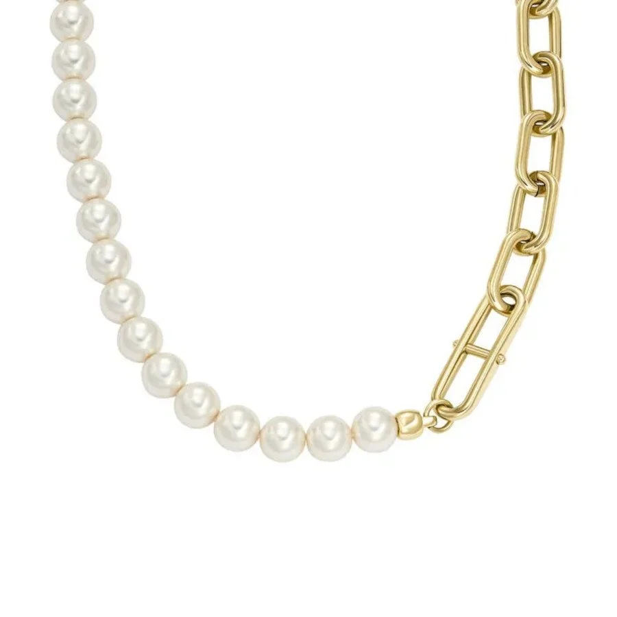 Fossil JF04727-710 Women's Pearl Necklace - 1