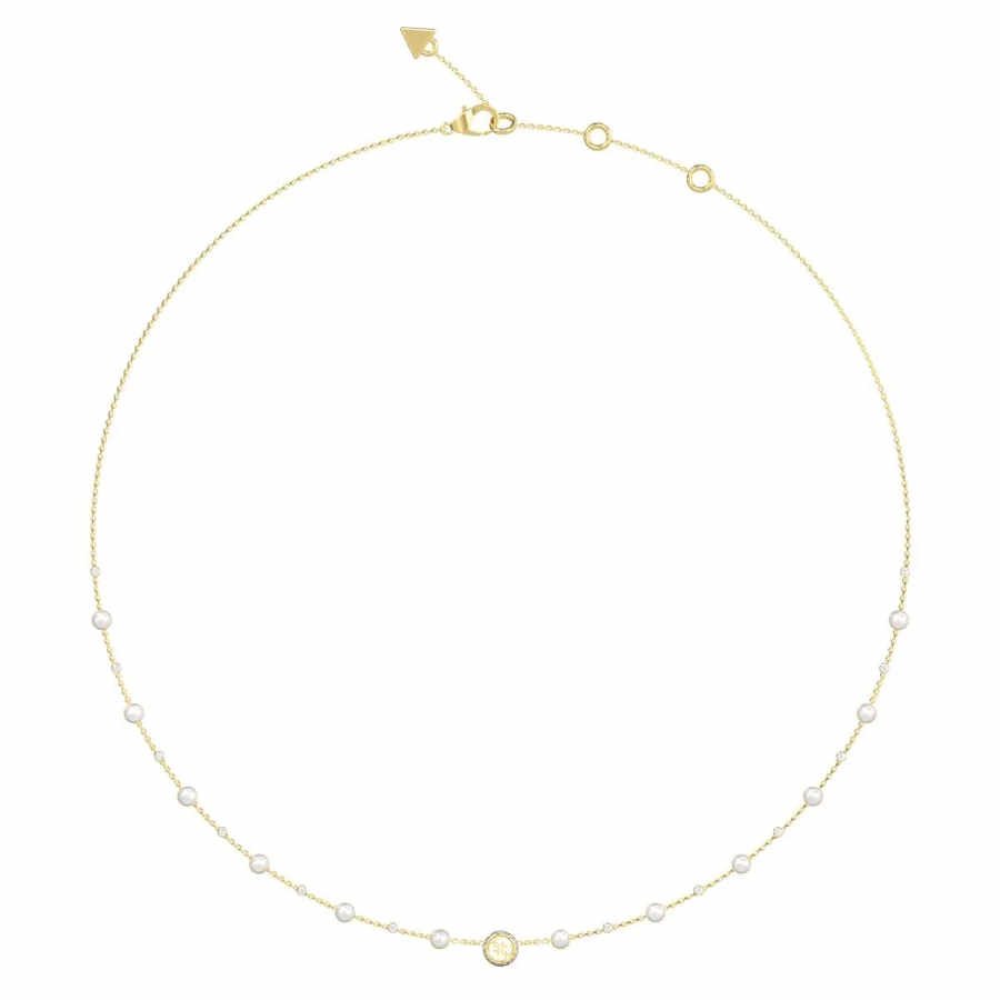 Guess JGUJUBN05515JWYGTU İnci Kadın Kolye - Guess