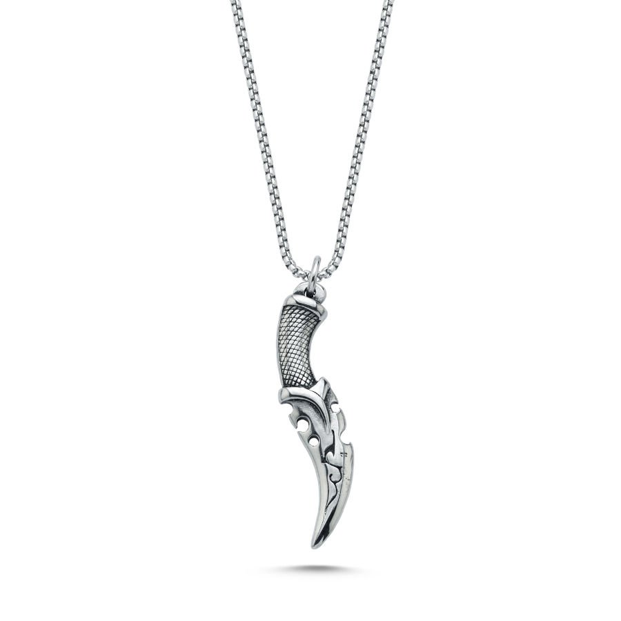 Hançer Çelik Erkek Kolye - CNG Jewels