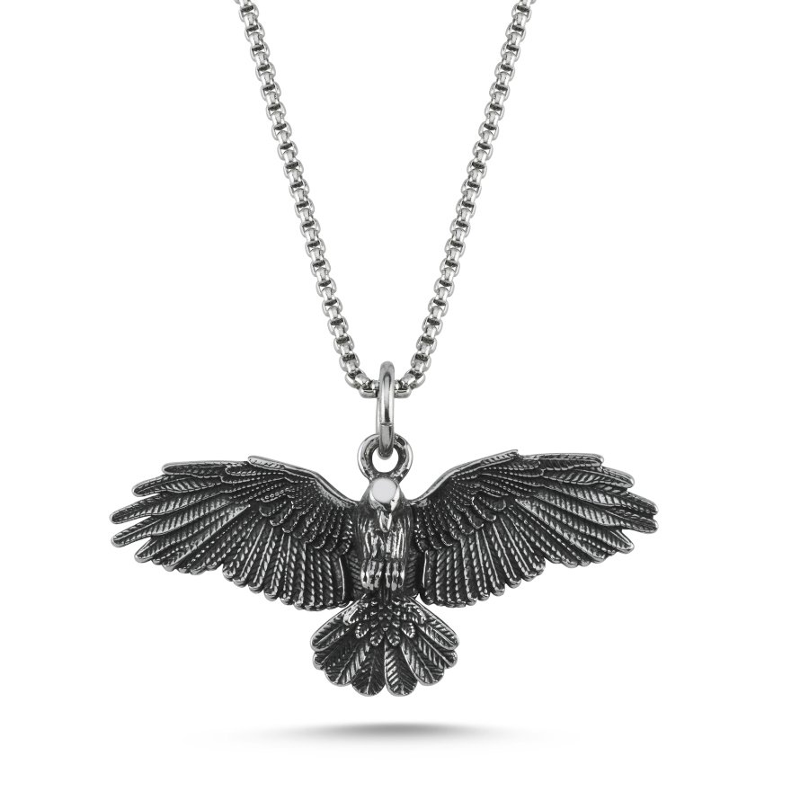 Eagle Steel Men's Necklace - CNG Jewels
