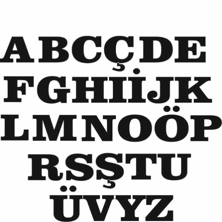 Kişiye Özel Düz Yazı Gümüş Harfli Kol Düğmesi - 3