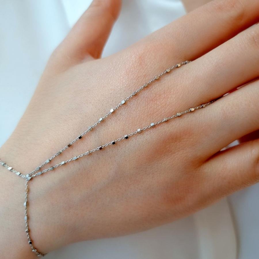 Küp Zincir Gümüş Şahmeran Bileklik - CNG Jewels (1)