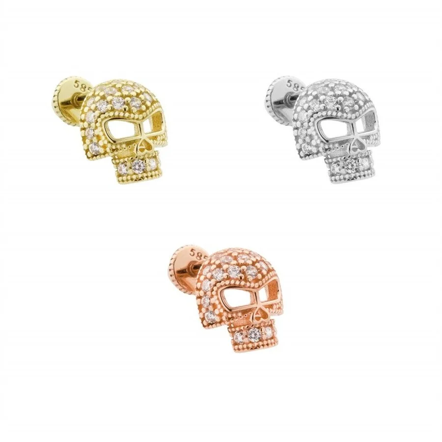 Kurukafa Altın Helix Piercing - 2