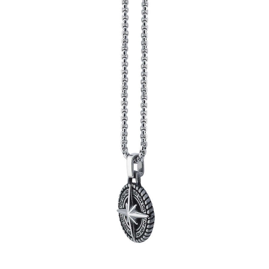 Kutup Yıldızı Çelik Erkek Kolye - CNG Jewels (1)