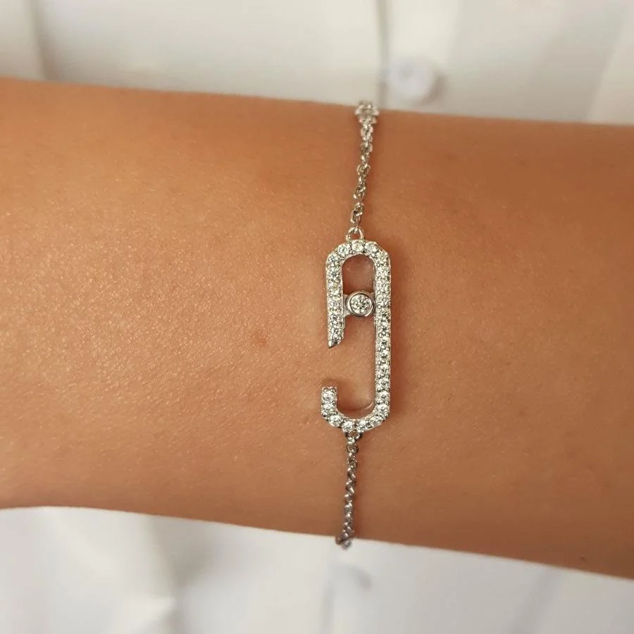 Labyrinth Silver Women's Bracelet - 1