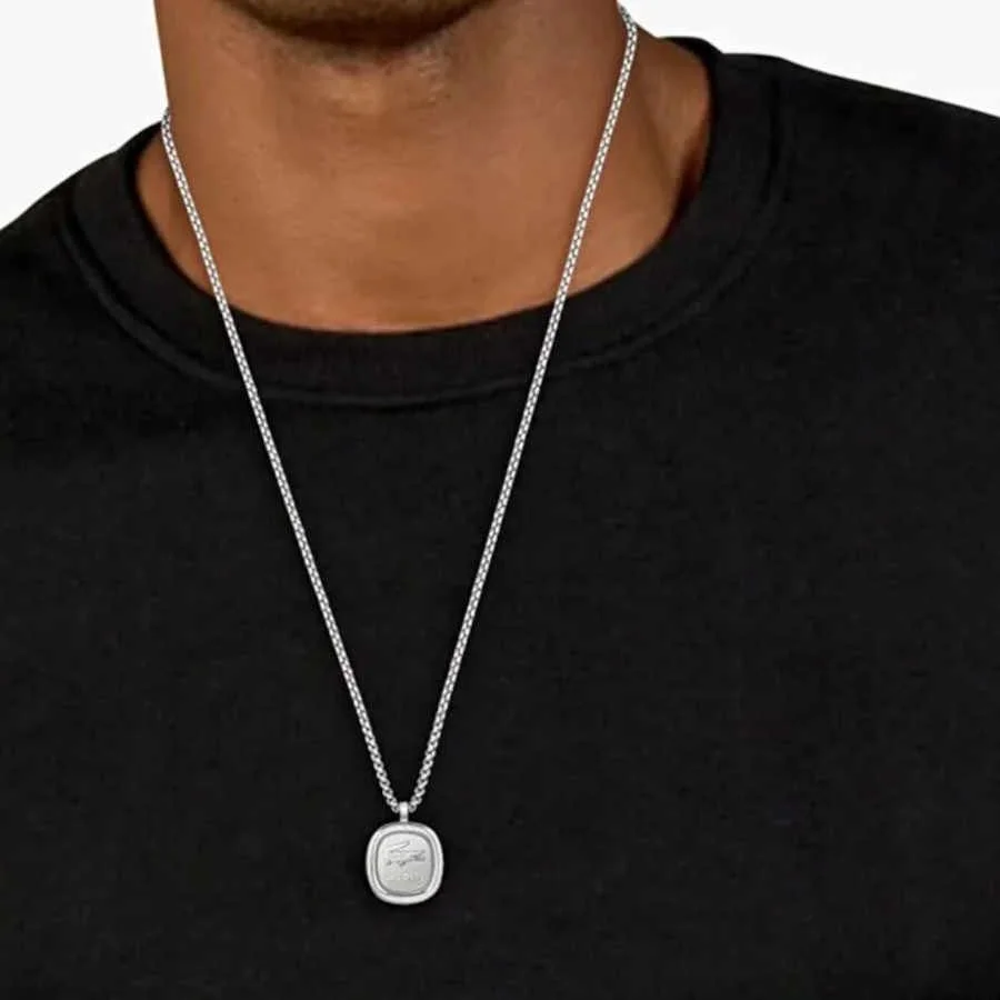 Lacoste LACJ2040410 Erkek Kolye - 4