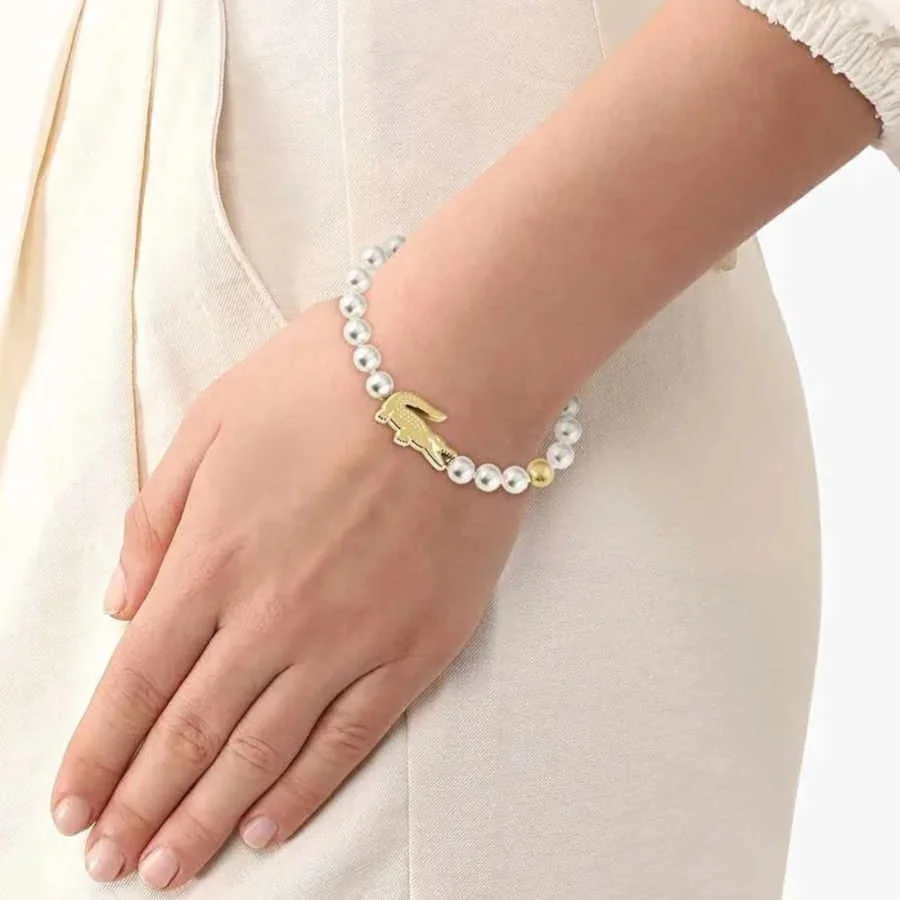 Lacoste LACJ2040430 Kadın İnci Bileklik - 4