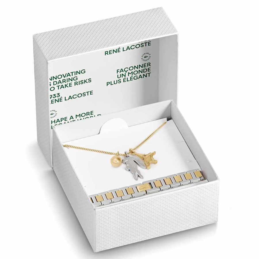 Lacoste LACJ2070044 Kolye ve Bileklik Seti - LACOSTE JEWEL