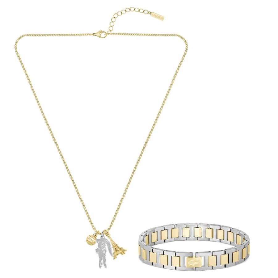 Lacoste LACJ2070044 Kolye ve Bileklik Seti - LACOSTE JEWEL (1)