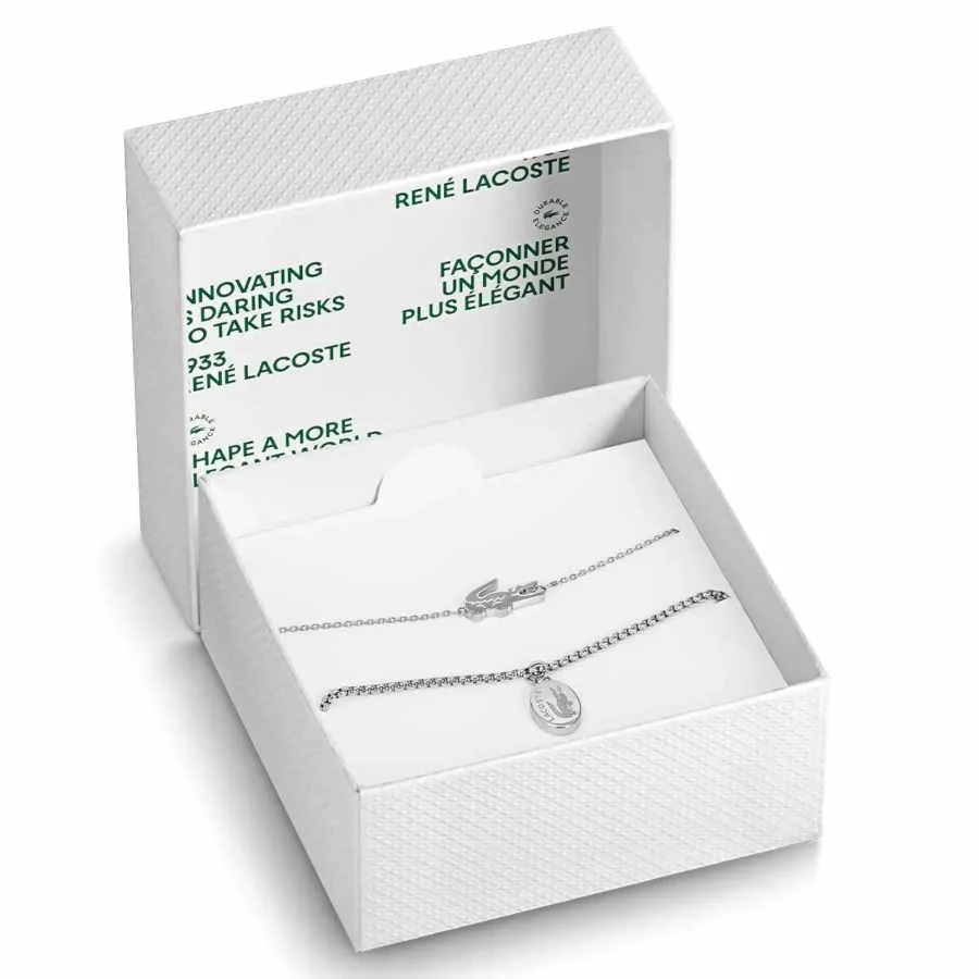 Lacoste LACJ2070046 Erkek Bileklik Seti - 2