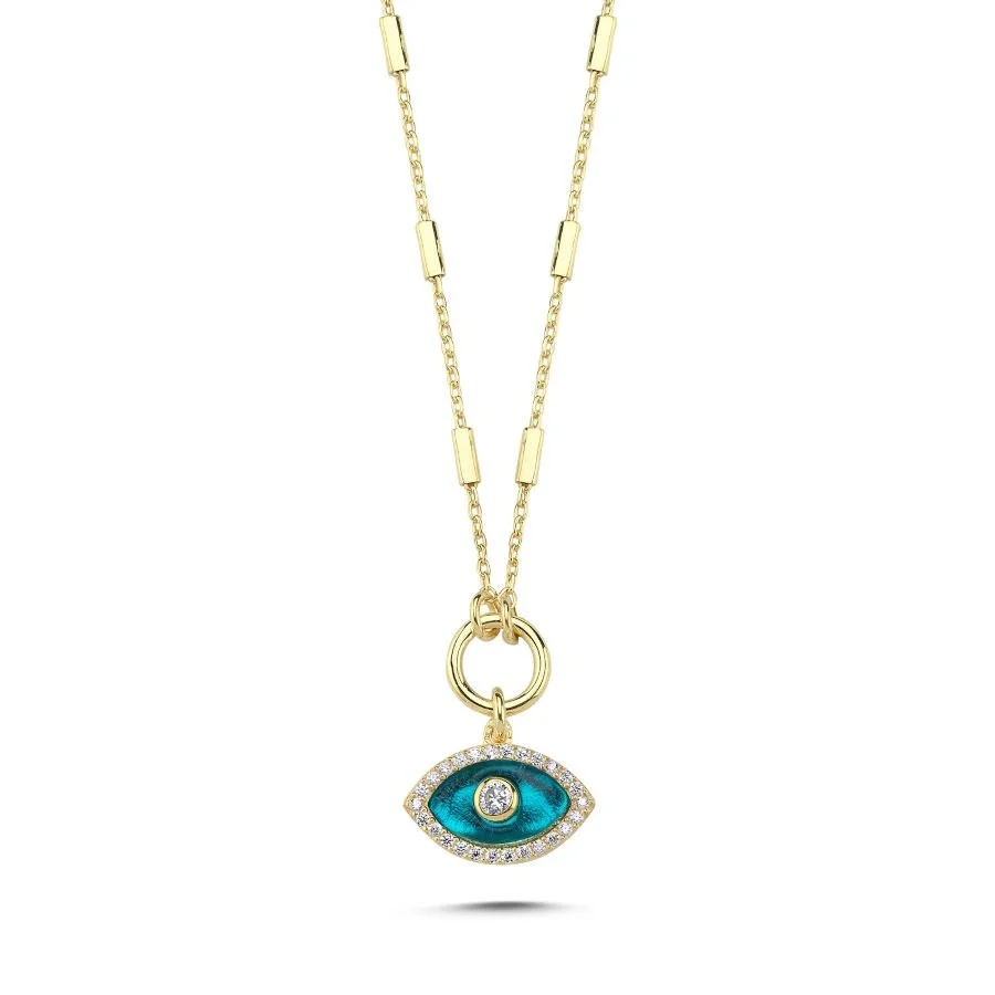 Mare Eye Silver Women's Necklace - 1