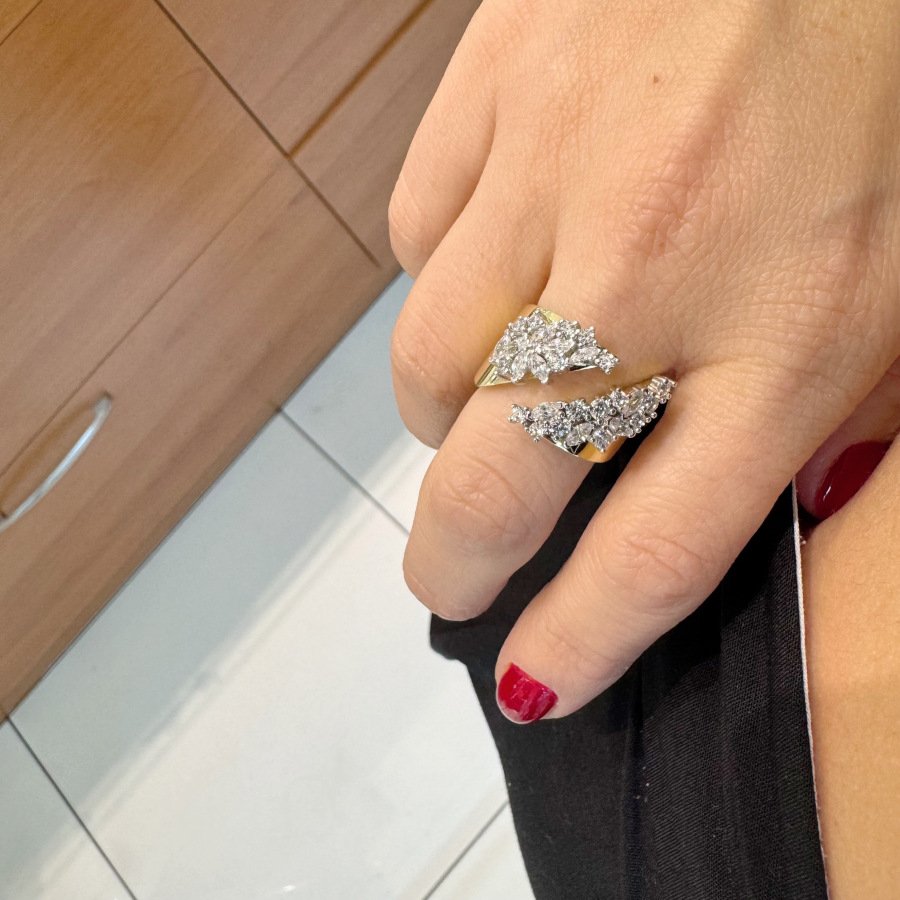 Marquise Luce Women's Silver Ring - CNG Jewels (1)