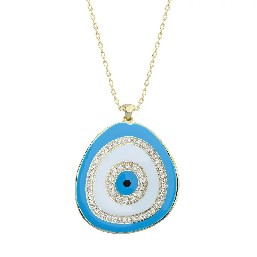Misa Akua Eye Silver Women's Necklace - 1
