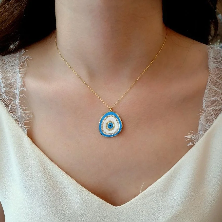 Misa Akua Eye Silver Women's Necklace - 2