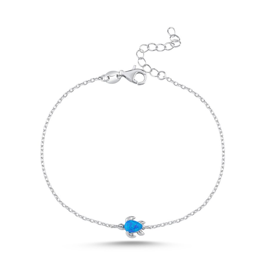 Opal Kaplumbağa Kadın Gümüş Bileklik - CNG Jewels (1)