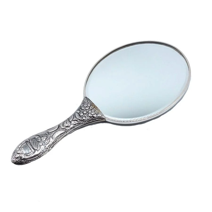  Rose Silver Hand Mirror No 3