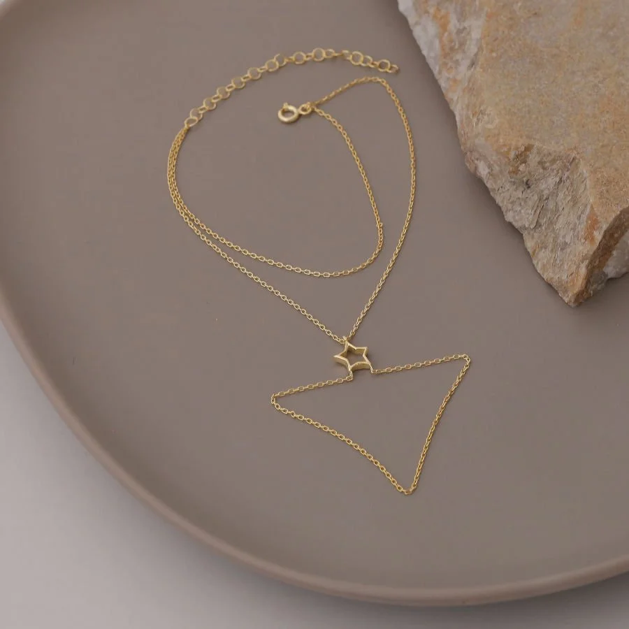 Stella Yıldız Gold Gümüş Şahmeran Bileklik - 2