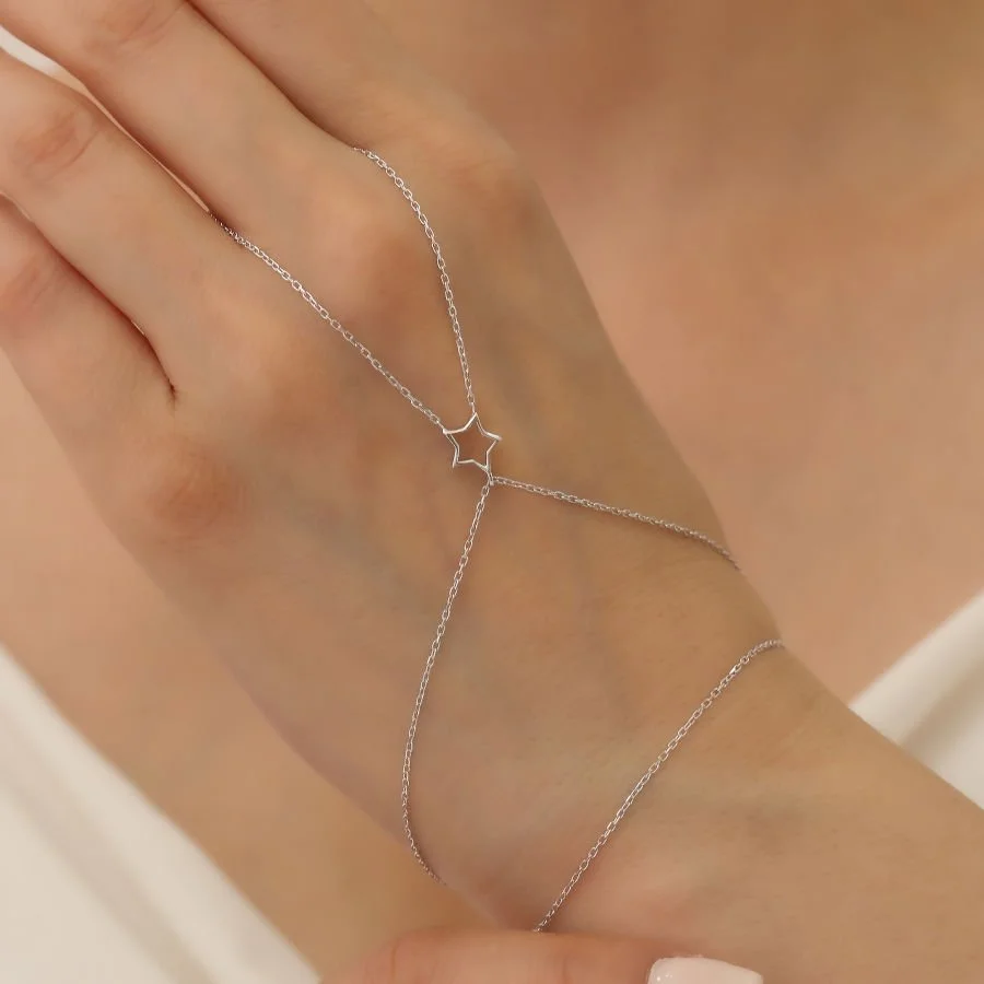 Stella Yıldız Gümüş Şahmeran Bileklik - 1