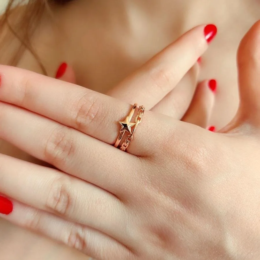 Strella Rose Silver Women's Ring - 1